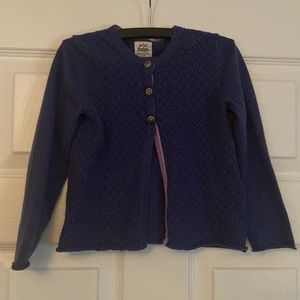 Mini Boden navy cardigan, size 3 to 4 year